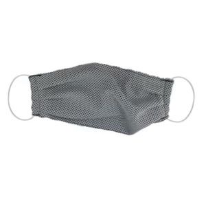 1 Unisex Gray Pleated Cooling Face Mask NIP